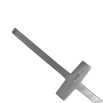 243-Cottle Chisel, With Crossbar, Straight, 18.5 Cm 7Mm