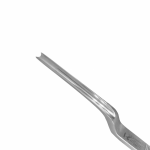 263-Killian-Claus Septum Gouge, Bayonet, 5 mm Wide, 16.5 cm Long V-Shaped