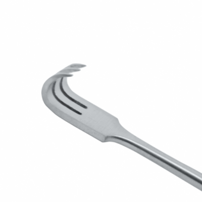 276-Cottle Retractor, Sharp, 3 Prongs (10Mm)