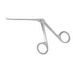 402-Hartmann Micro Ear Forceps, Delicate, Serrated, Working Length 8 Cm, Straight, 0.8 X 6Mm