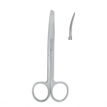 209-Surgical Scissors Sharp/Blunt Curved Length 12 Cm